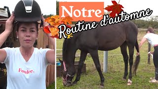 Notre ROUTINE d'Automne au PRÉ avec PÉPÈRE 🍂