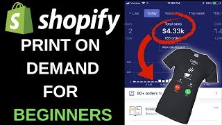 Shopify Print On Demand Tutorial 2022 | Start A T Shirt Business In Under 1 Hour