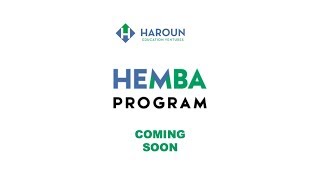 The Haroun Education Ventures MBA Program (See HarounVentures.com for more details)
