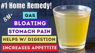 Natural Home Remedy for Belly Bloating, Gas & Stomach Pain | Reduces Gas | 8M+ Babies