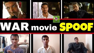 War Movie Scene Recreated Part - 1 | Hrithik Roshan, Tiger Shroff, Ashutosh Rana | LK