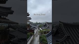 Jeonju Hanok Village, Korea #korea #korean #viralvideo #viralshorts #shorts #bts #kpop #kdrama #btsv