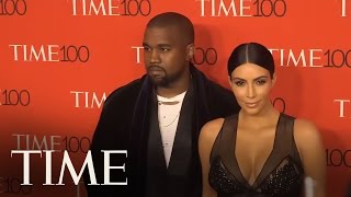 Kanye West Kim Kardashian \u0026 More At The 2015 Time 100 Gala | TIME