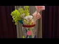 Plastic bottle flower vase|| Crafts Of Dreamzzz