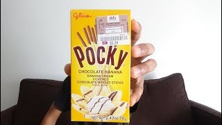 【アメリカのグリコ】ポッキー チョコレートバナナ!