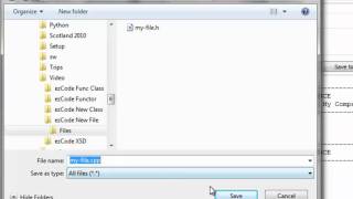 Creating .h and .cpp files using Code Scrapbook