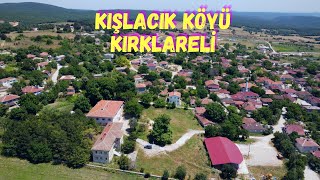 KIŞLACIK KÖYÜ KIRKLARELİ VİZE DRON VİDEOSU