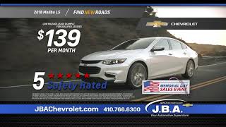 Visit J.B.A.'s Memorial Day Sales Event