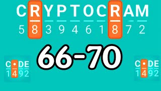 CRYPTOGRAM level 66 67 68 69 70