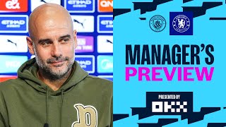 Guardiola | Kalvin will be with the Squad | Man City v Chelsea | League Cup