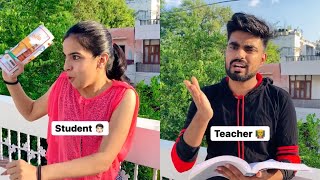 Teacher 👨‍🏫 Vs Student 🧑🏻 | Viral Comedy Short Video #priyalkukreja #shorts #ytshorts #comedy