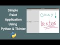 Create A Simple Paint Application Using Python & Tkinter
