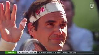 Tennis Channel Live: Roger Federer Records 1200th Carrer Win
