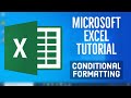 Microsoft Excel Tutorial - Conditional Formatting in Excel : Part 2