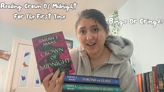 Reading Crown Of Midnight For The First Time!Reading the Throne Of Glass Series So You Don't Have To