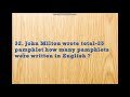 hsa english literature john milton s on his blindness important questions net set and tet