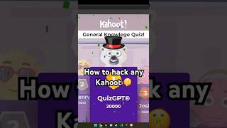 Kahoot Hack 2025 Working Shorts Hack Kahoot