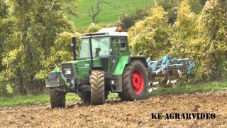 Fendt Favorit 614 mit Lemken Smaragd Grubber! [HD]