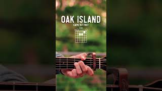 Oak Island Zach Bryan Guitar Tutorial // Oak Island Guitar Lesson