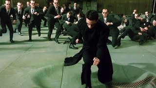 Neo vs Smith Clones [Part 2] | The Matrix Reloaded [Open Matte]
