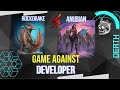 Gods Unchained: Game of the day  rockdrake vs anubian death, CLOSE GAME AGAINST A DEVELOPER Speed