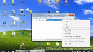 How to make an error message with Notepad