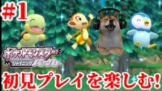 #1 ポケモン ダイパリメイク 完全初見で行くシンオウ地方の旅!【シャイニングパール】