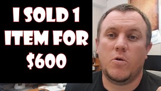 Sold a $600 Item on Ebay - What Sells on Ebay in 2020 - Reselling BOLOS