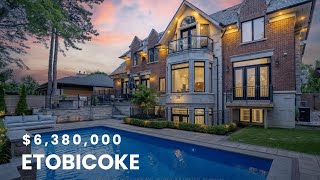 Etobicoke | Princess-Rosethorn | 4+1 Beds | 7 Baths | Luxurious Architectural Marvel Custom Built!