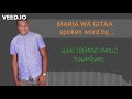 maria wa gitaa spoken word by isaac edemond omollo.