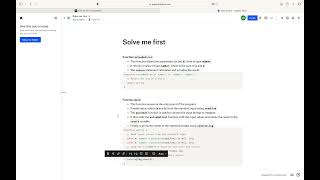 Solve Me First Hackerrank challenge solution using JavaScript / TypeScript