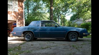 1983 Oldsmobile Cutlass Supreme Walk-around Video