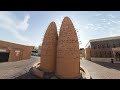 pigeon towers at katara