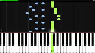 Maličká su | Na klavír | Synthesia piano tutorial