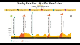 Sunday Race Club - Men Qualifier Race 3  16/02/2025