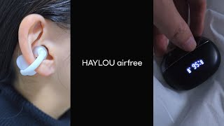 [구독자이벤트] 운동할 때 좋은 클립형 이어폰 추천! HAYLOU airfree