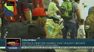 Colombian Defense Minister affirms that saving lives is the main task in Catatumbo