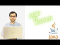 Array vs. ArrayList in Java - What is the Difference?