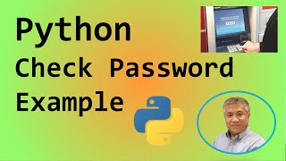 python coding lesson | check password example | #python branching and loop example | live coding