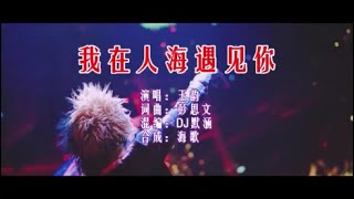 王韵 《我在人海遇见你 （DJ默涵版）》 KTV 导唱字幕 （备有伴奏视频）