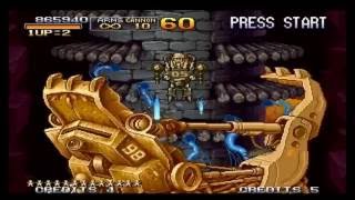 Metal Slug 2 How to defeat bosses 2 and 4 no death (hard mode)