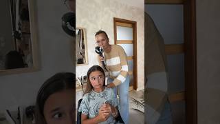 Coiffure de la rentrée pour Lilo #shortvideo #mereetfille #merefille #shorts