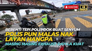 Bunyi Macam MotoGP! Polis Pun Speechless | SRK600 Brutal Exhaust Sound