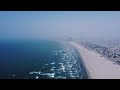 karachi seaview drone shot