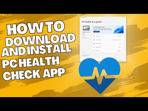 How To Download And Install Pc Health Check App In Windows 10 And 11 ...