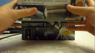 Chauvet VS American DJ battle of the led pinspots