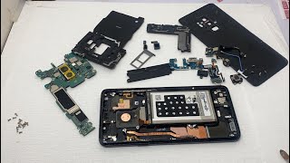 Restoring Destroyed Samsung Galaxy S9 Plus Cracked