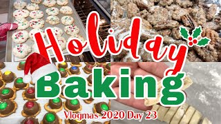 VLOGMAS 2020 DAY 23 | COOK WITH ME | CHRISTMAS 2020 | HOLIDAY BAKING