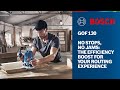 Bosch Professional GOF 130 Router | Robust Wood Working Machine