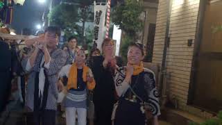 浦安三社祭　清瀧神社　宵宮　宮出し渡御　2024/06/14  d4